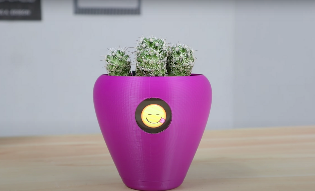 植物の感情を表現するプランターが話題に|3Dプリンターで自作も可能