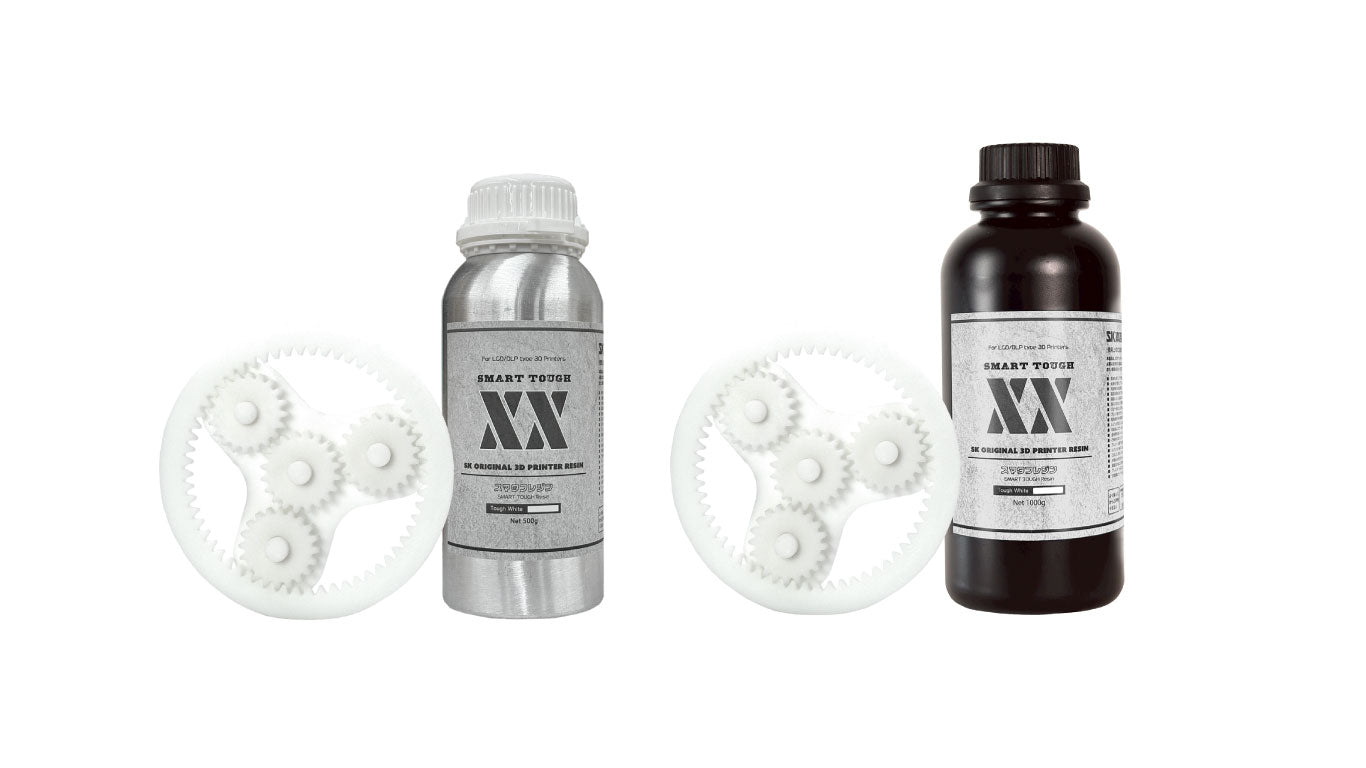 3Dプリンター用レジンセット 新商品情報】新レジン「SKスマートタフレジン〈ホワイト〉」を発売決定