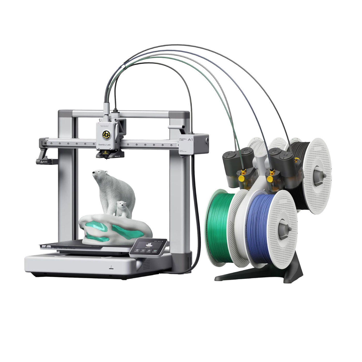 Bambulab A1 ＋白フィラメント Bambu Lab FFF方式3Dプリンター 『A1 』シリーズ – 3Dプリンターと