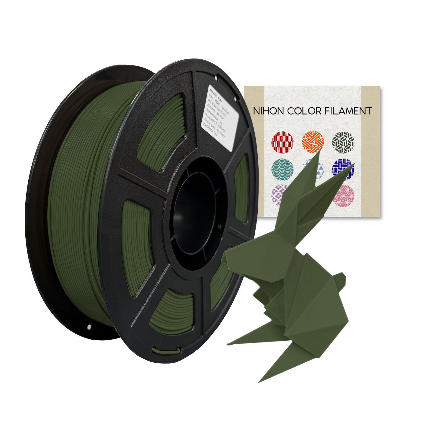 NIHON COLOR FILAMENT PLA＋ – 3Dプリンターとレジン&フィラメントの