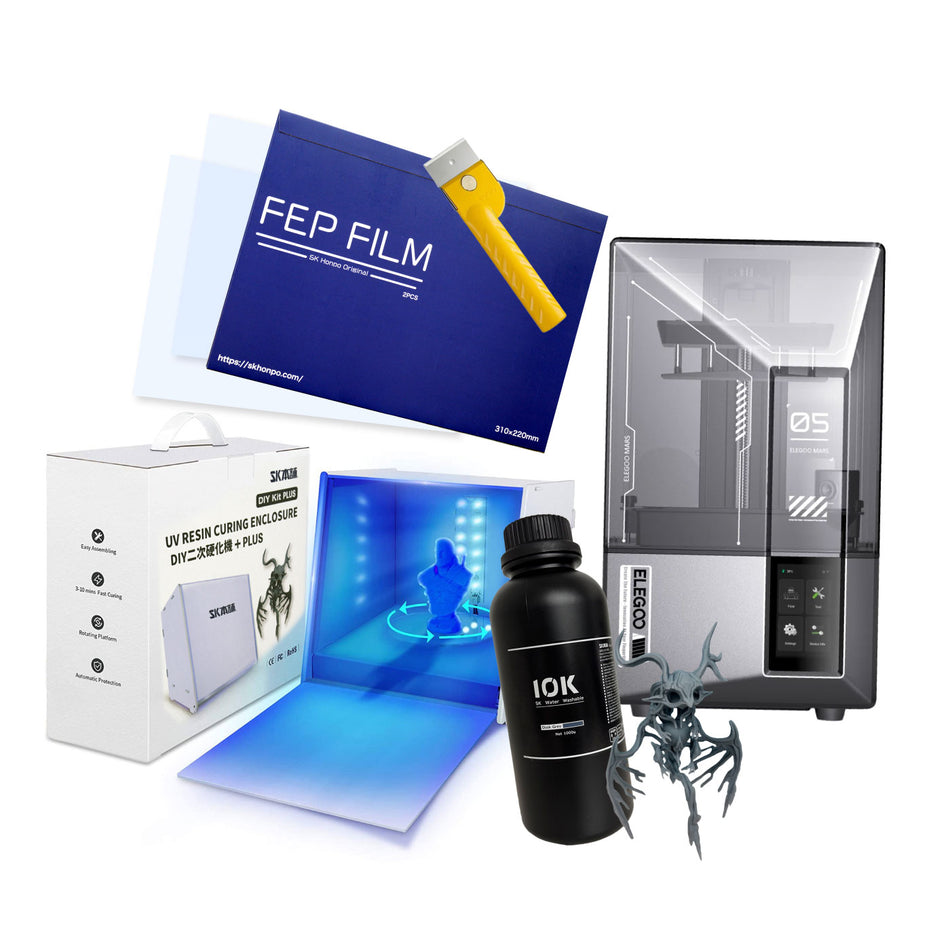 SK本舗 3Dプリンター光造形機初心者導入セット ハイスぺVer.
