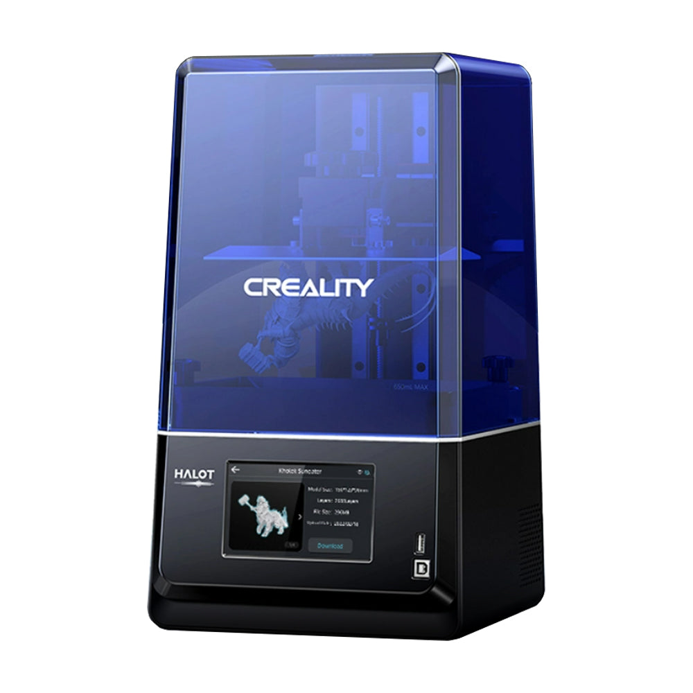 人気急上昇 Creality Halot-one Plus 3dプリンター 光造形 4K 7.9インチ モノクロム スクリーン付き  スマートフォンリモー