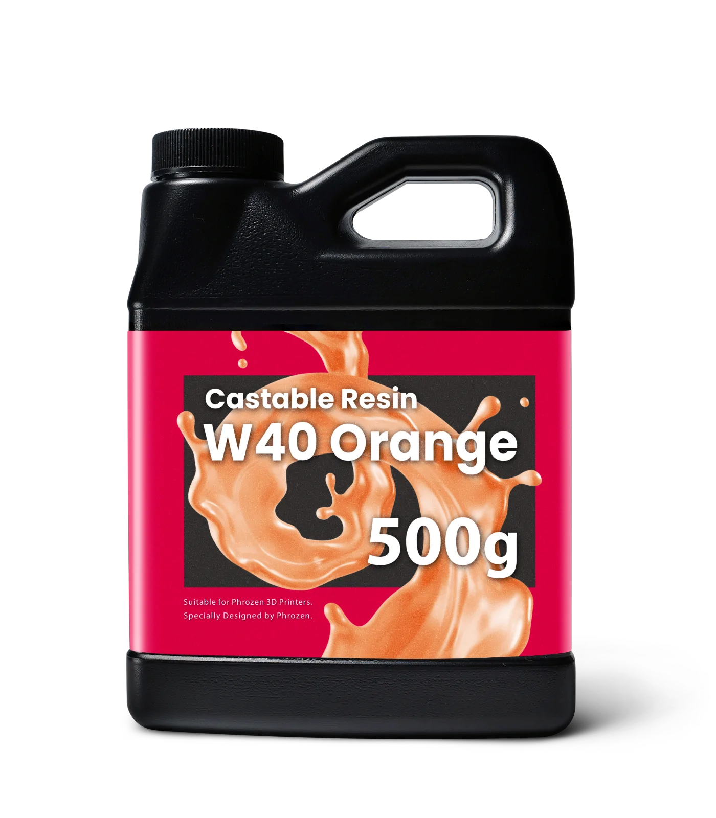 在庫限り】Phrozen Castable Resin W40 Orange – 3Dプリンターとレジン