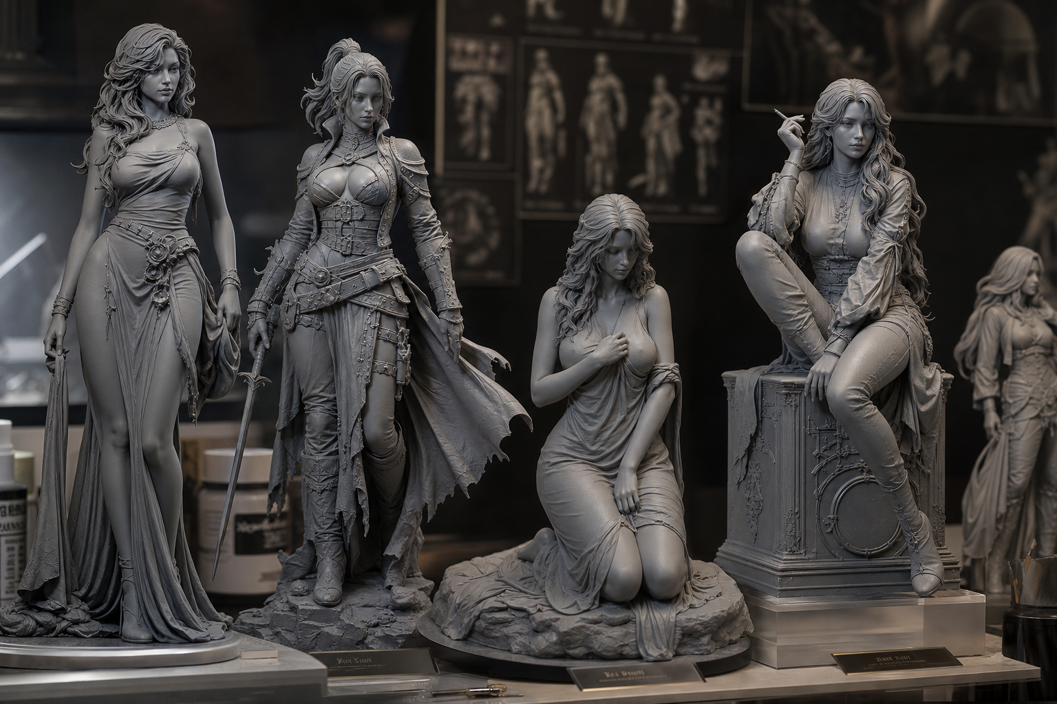 SK本舗 光造形 3D プリンター ガレージキット・フィギュア原型イメージ
