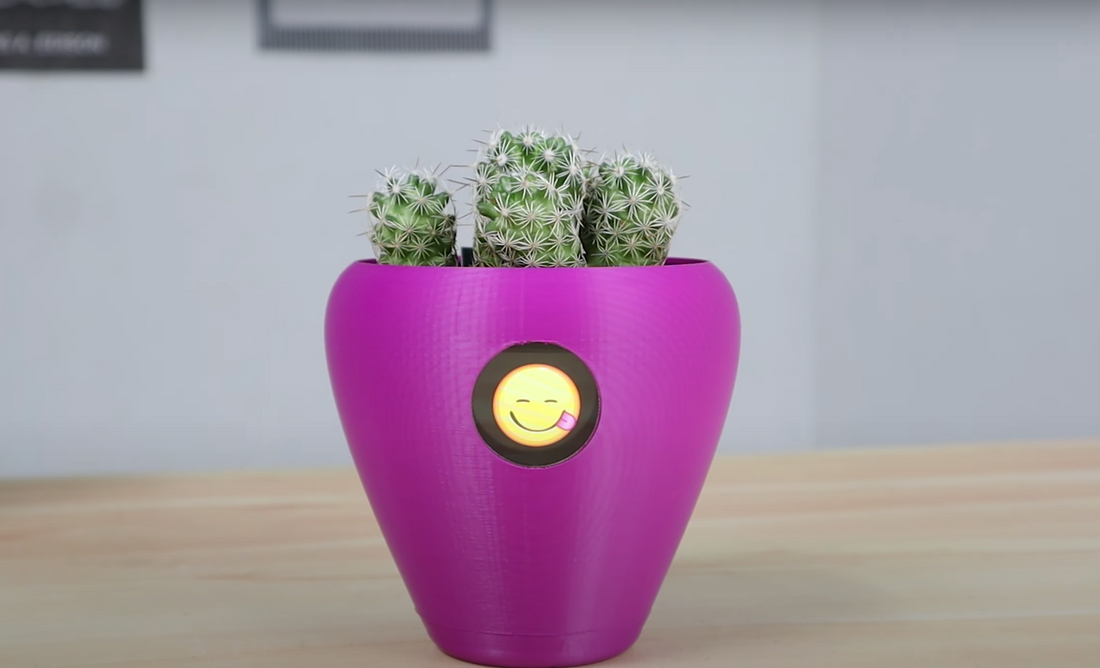 植物の感情を表現するプランターが話題に｜3Dプリンターで自作も可能