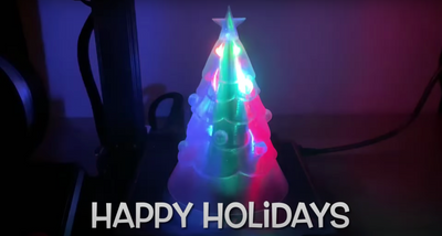 LEDディフューザーを使って透明素材の3Dプリントを楽しみ尽くす