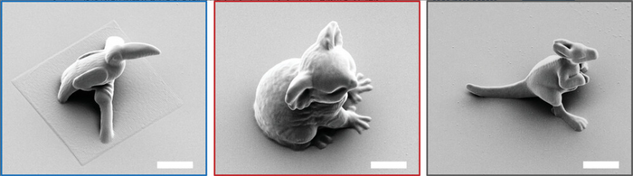 10μmスケールのオブジェを3Dプリントできる高分子インクが登場