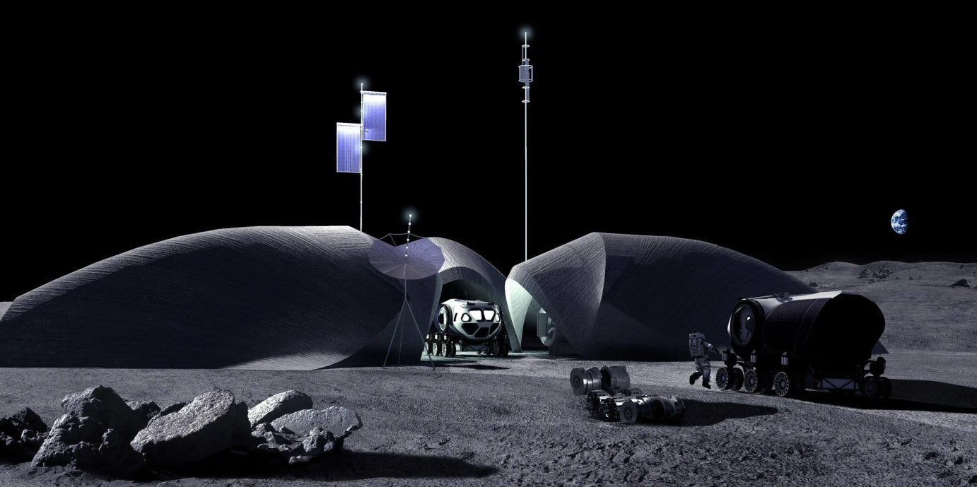 3Dプリント月面基地「LINA」のデザインをNASAが発表｜SF映画のような未来的デザインが話題に