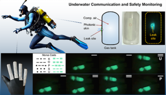 シンガポール国立大学、3Dプリントで“発光する皮膚”を開発──水中通信や安全性を革新へ