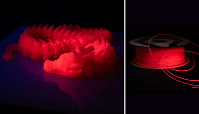 Protopastaの内側から光る「量子ドットフィラメント」がすごい