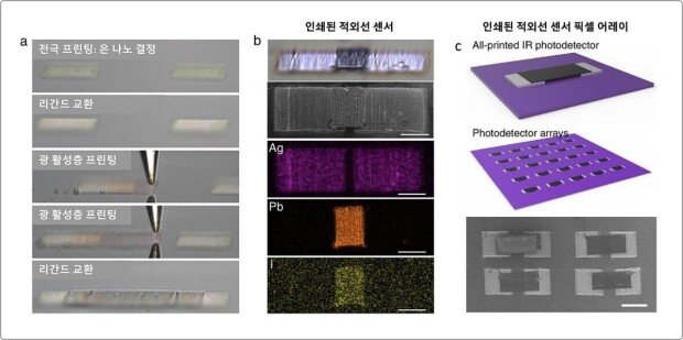 韓国KAIST、室温で赤外線センサーを3Dプリントする新技術を開発