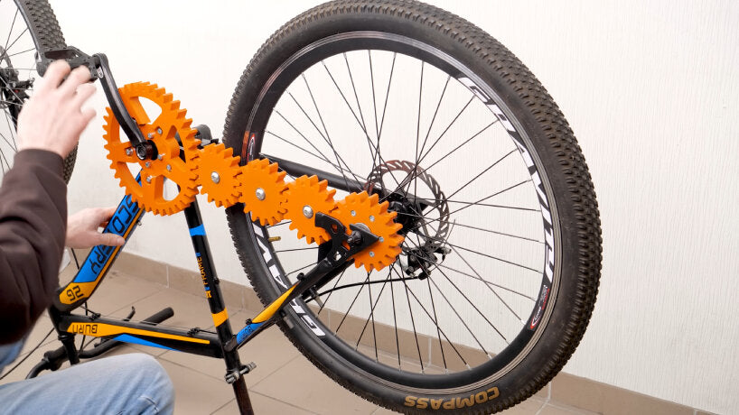 チェーンなしで走る自転車？｜3Dプリントしたギアで動力を伝えるユニークなDIYプロジェクト