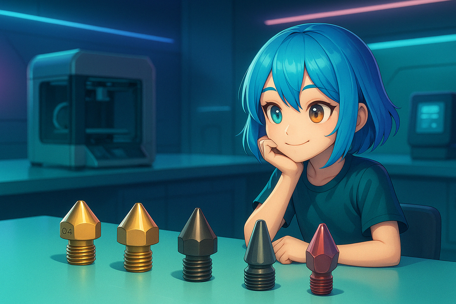 3Dプリンターのノズル交換の種類と効果について徹底解説！