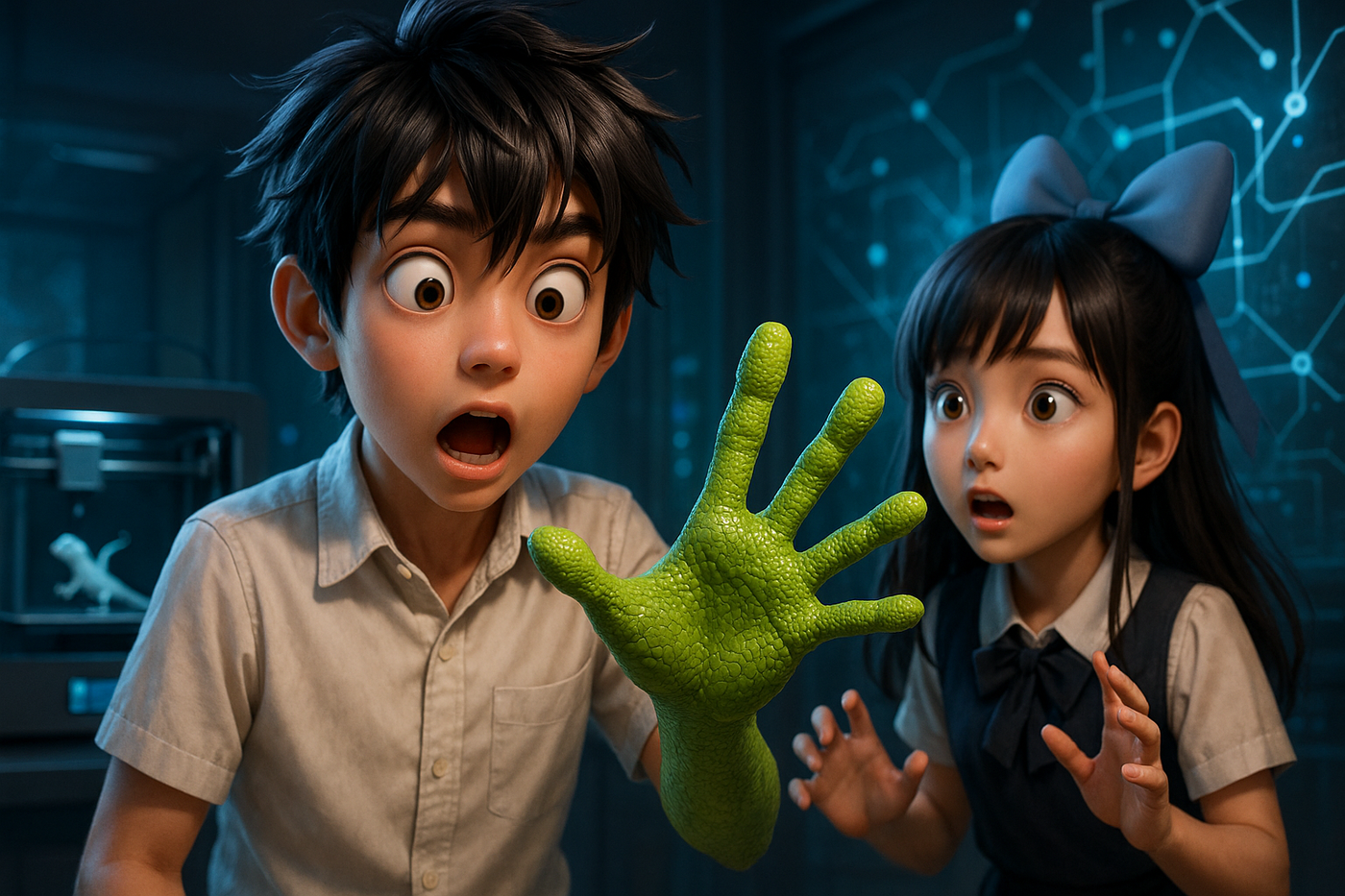「3Dプリントのミス」が、まさかの新技術に？韓国・漢陽大学が“ヤモリ足”構造を活用！
