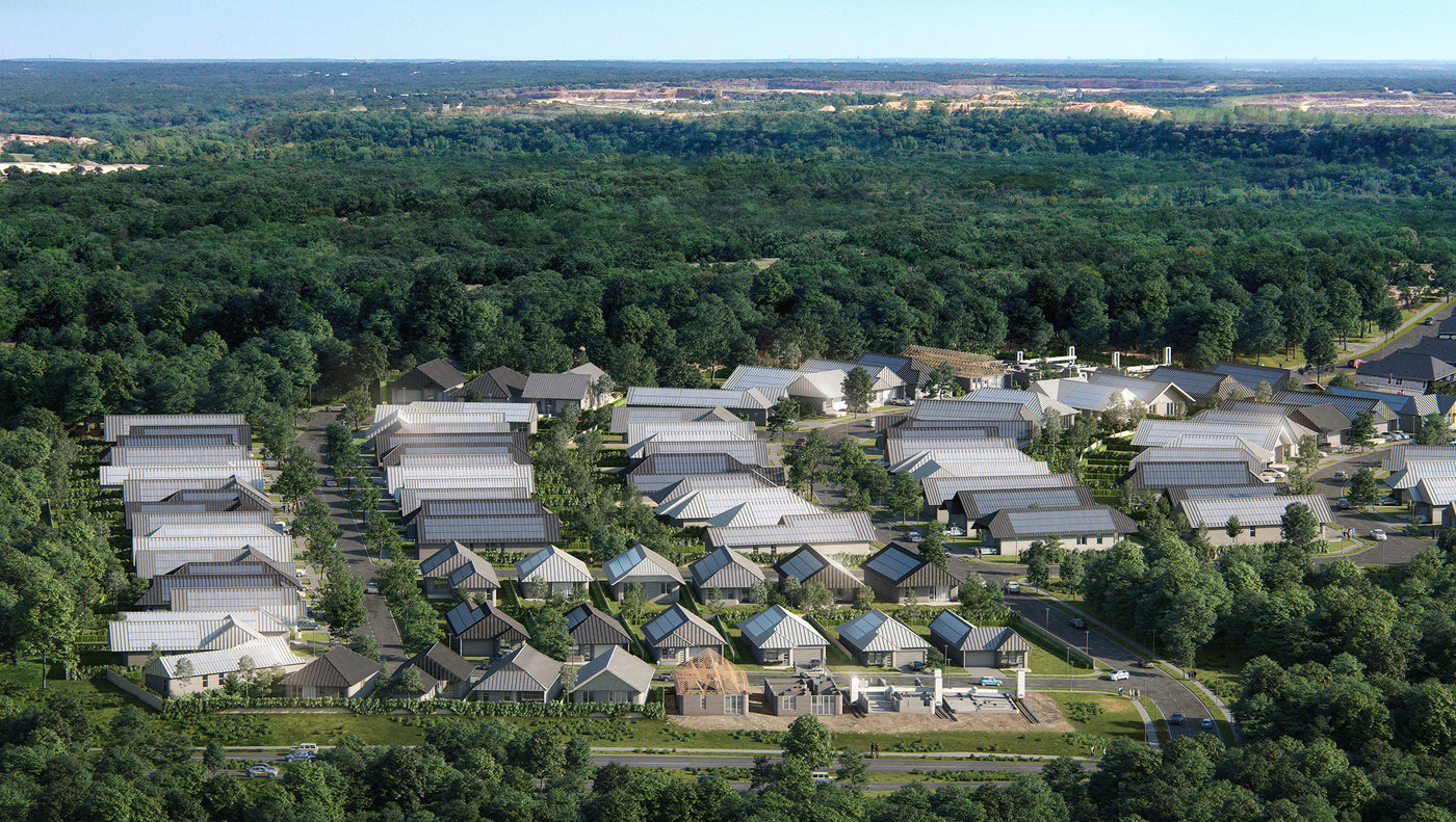 2022年、100棟からなる3Dプリント住宅街の建設があの高級エリアで着工