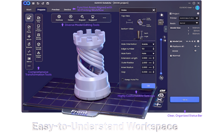 Elegooの無料LCDスライサー「SatelLite」｜その実力に迫る