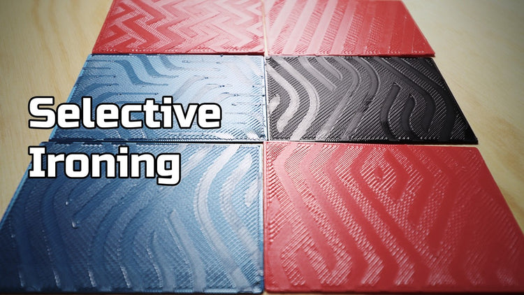 3Dプリントに“模様”を描く？選択的アイロニングという新しい仕上げテクニック