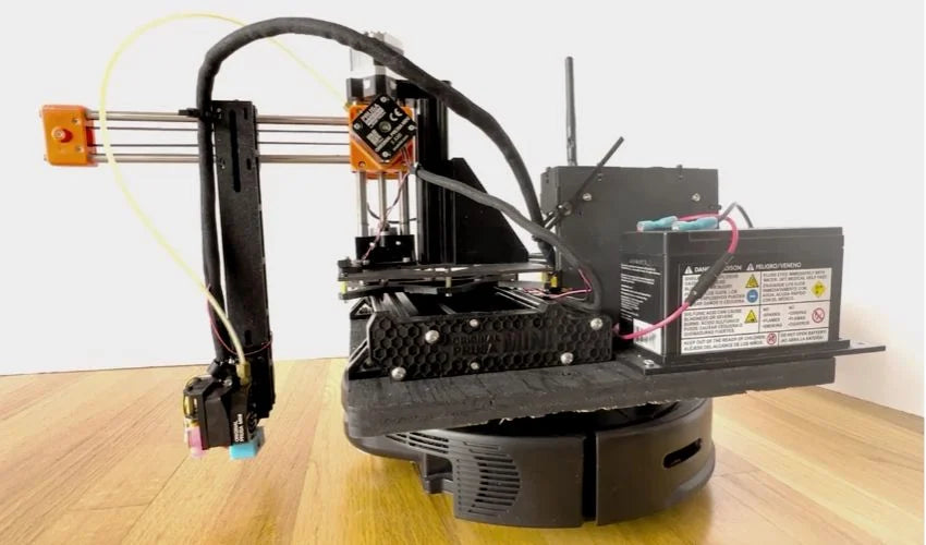 自律移動する革新的3Dプリンター「MobiPrint」｜カギとなったのはロボット掃除機