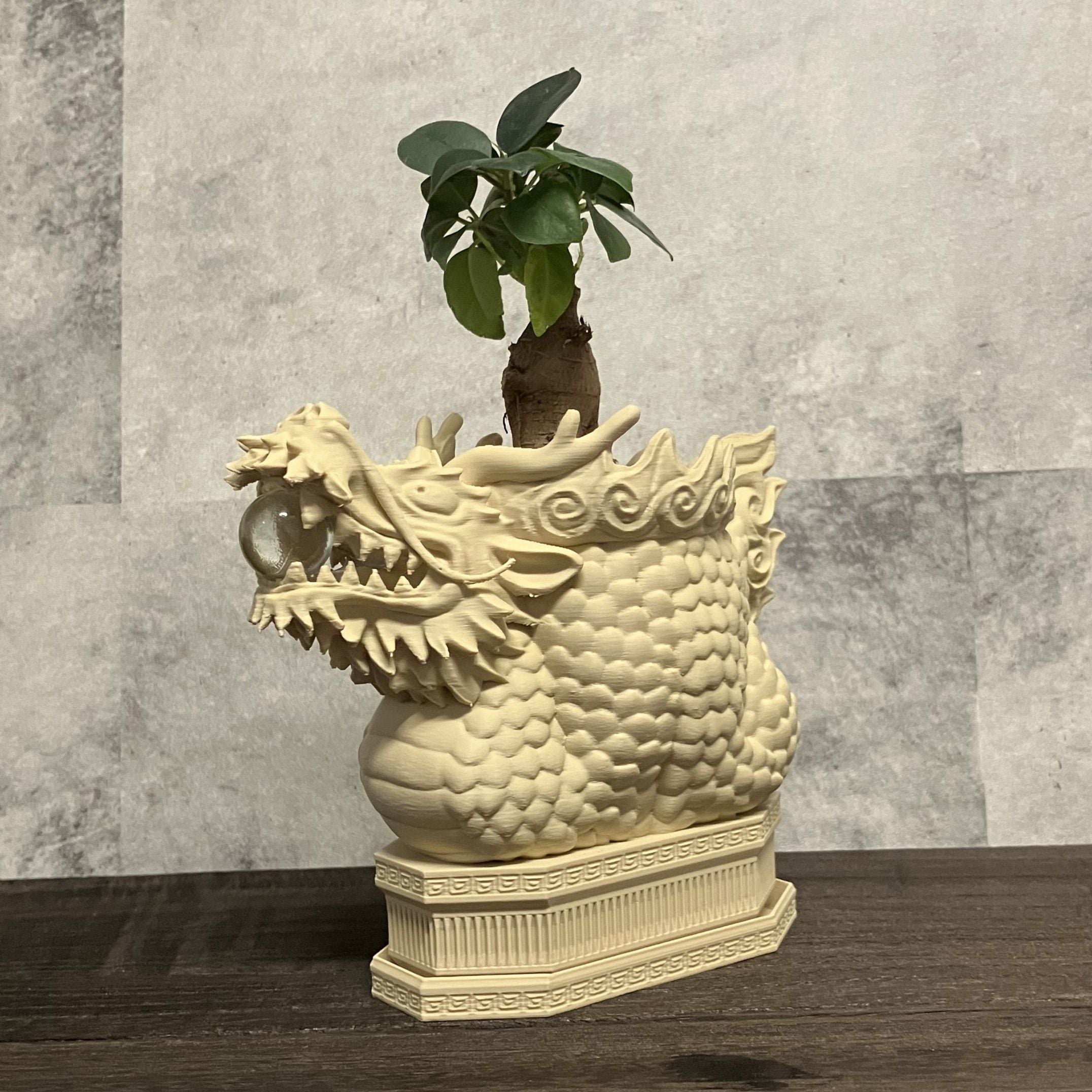 龍の植木鉢 ｜3Dプリンターとレジン・フィラメントの通販・購入はSK本舗