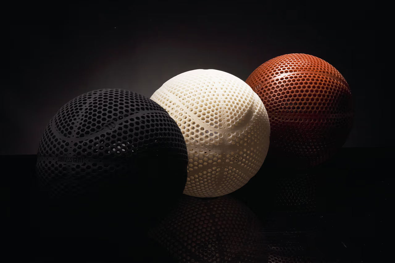 ウィルソンが空気のいらない3Dプリントバスケットボール「Airless Gen1」を発売