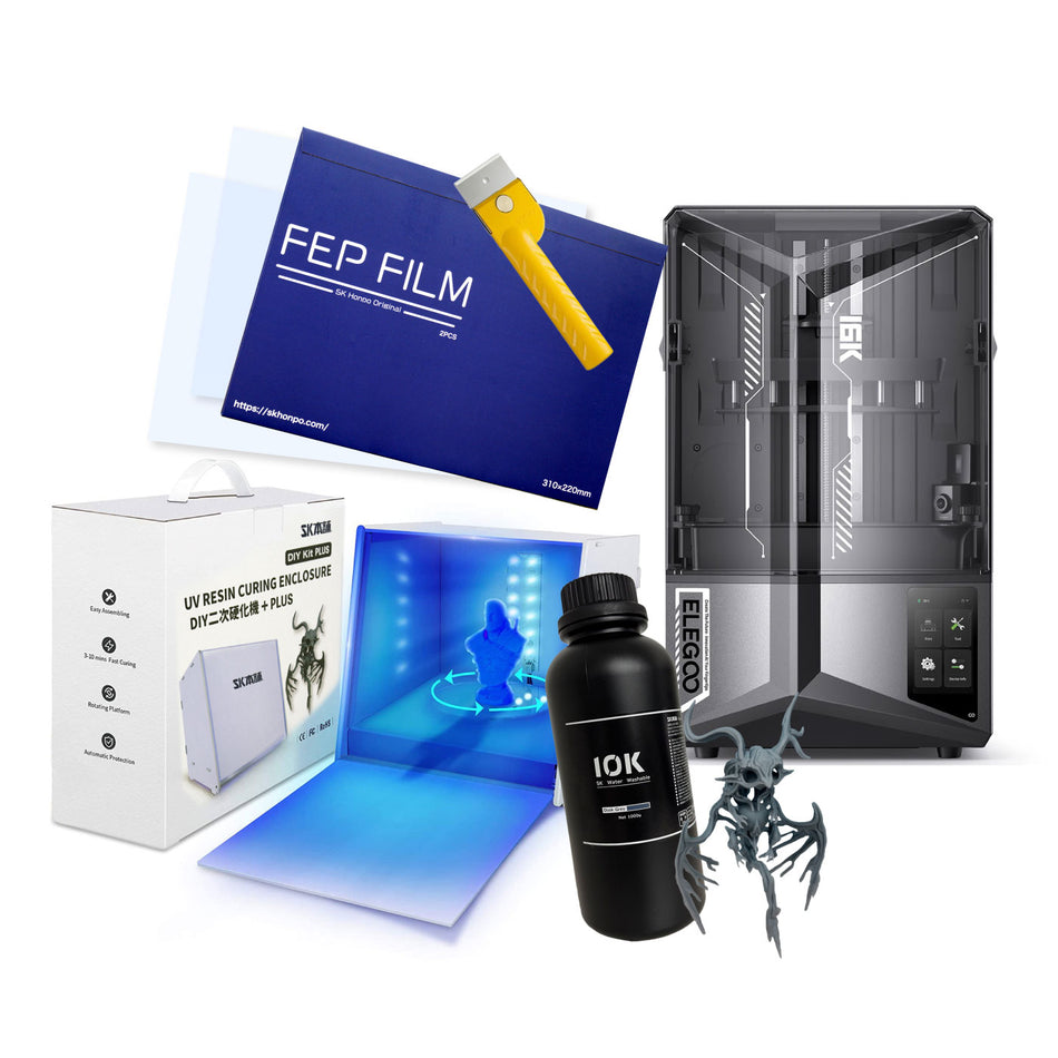 SK本舗 3Dプリンター光造形機初心者導入セット ハイスぺ中型機Ver.