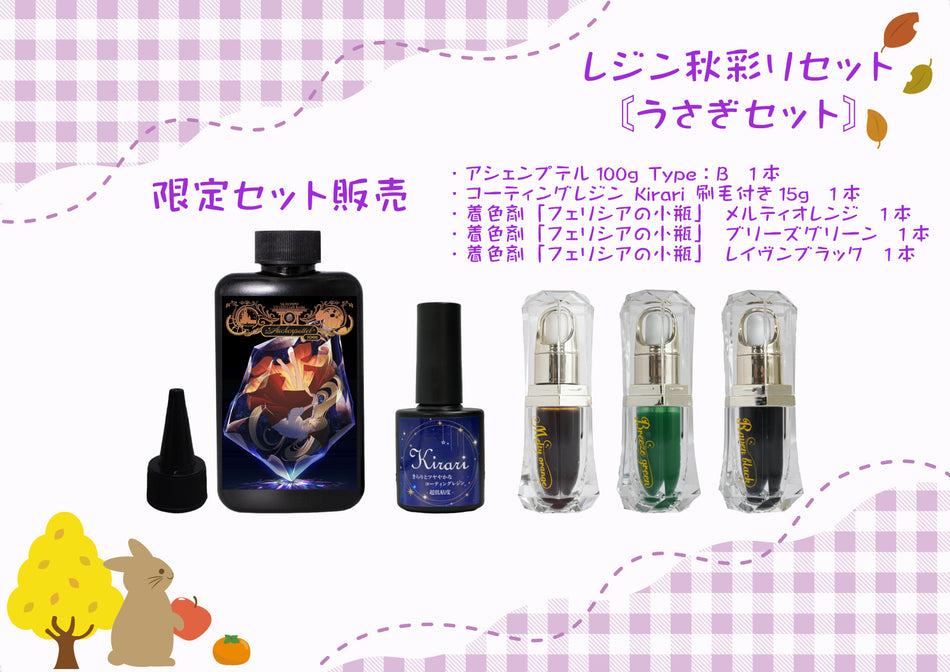 【セール期間限定販売】SK本舗 -レジン秋彩りセット-