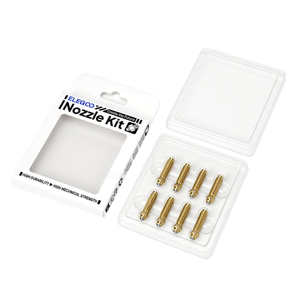 真鍮 & ハードニング鋼ノズルキット0.4mm_Centauri Carbon シリーズ用