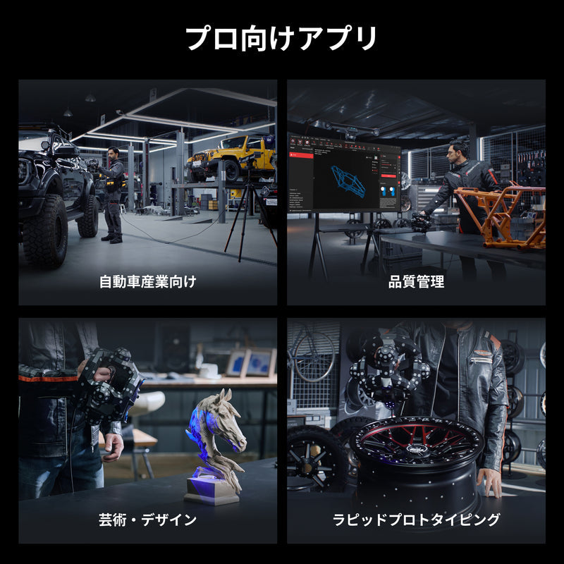 Trackit スタンダードセット Revopoint Trackit （マーカー不要光学トラッキング式3Dスキャナー