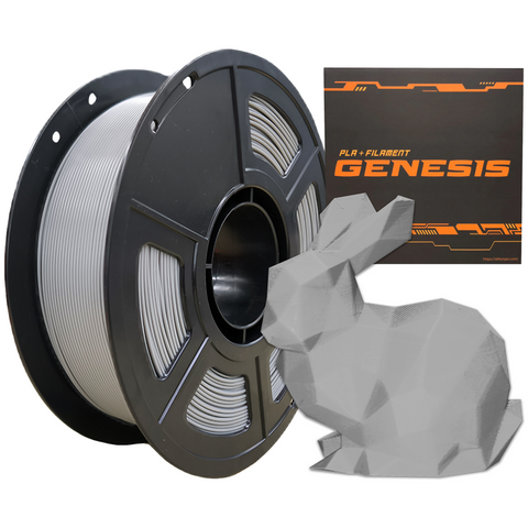 GENESIS PLA＋ 1kgスプール（グレー・公式商品画像）