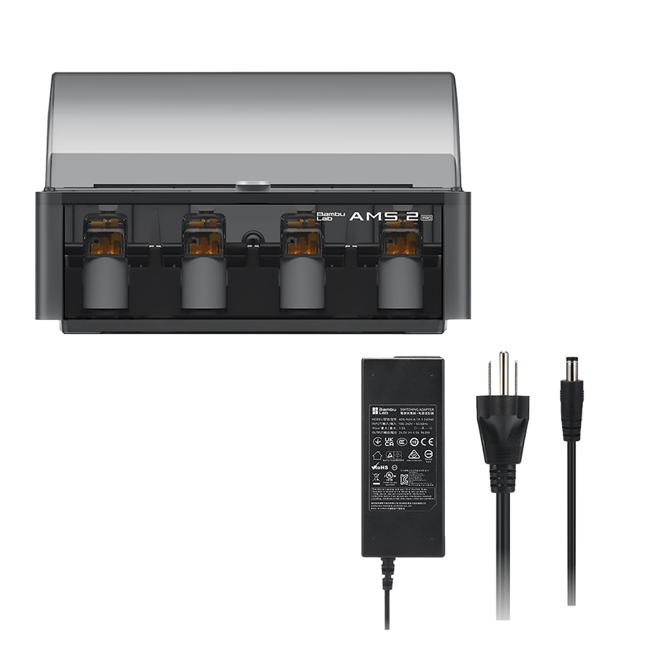 【受注入荷】Bambu Lab 自動素材供給システム 『AMS 2 Pro + 電源 Bundle』※8月上旬頃入荷