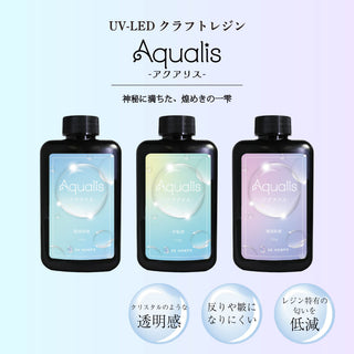 UV-LEDクラフトレジン『Aqualis -アクアリス-』シリーズ