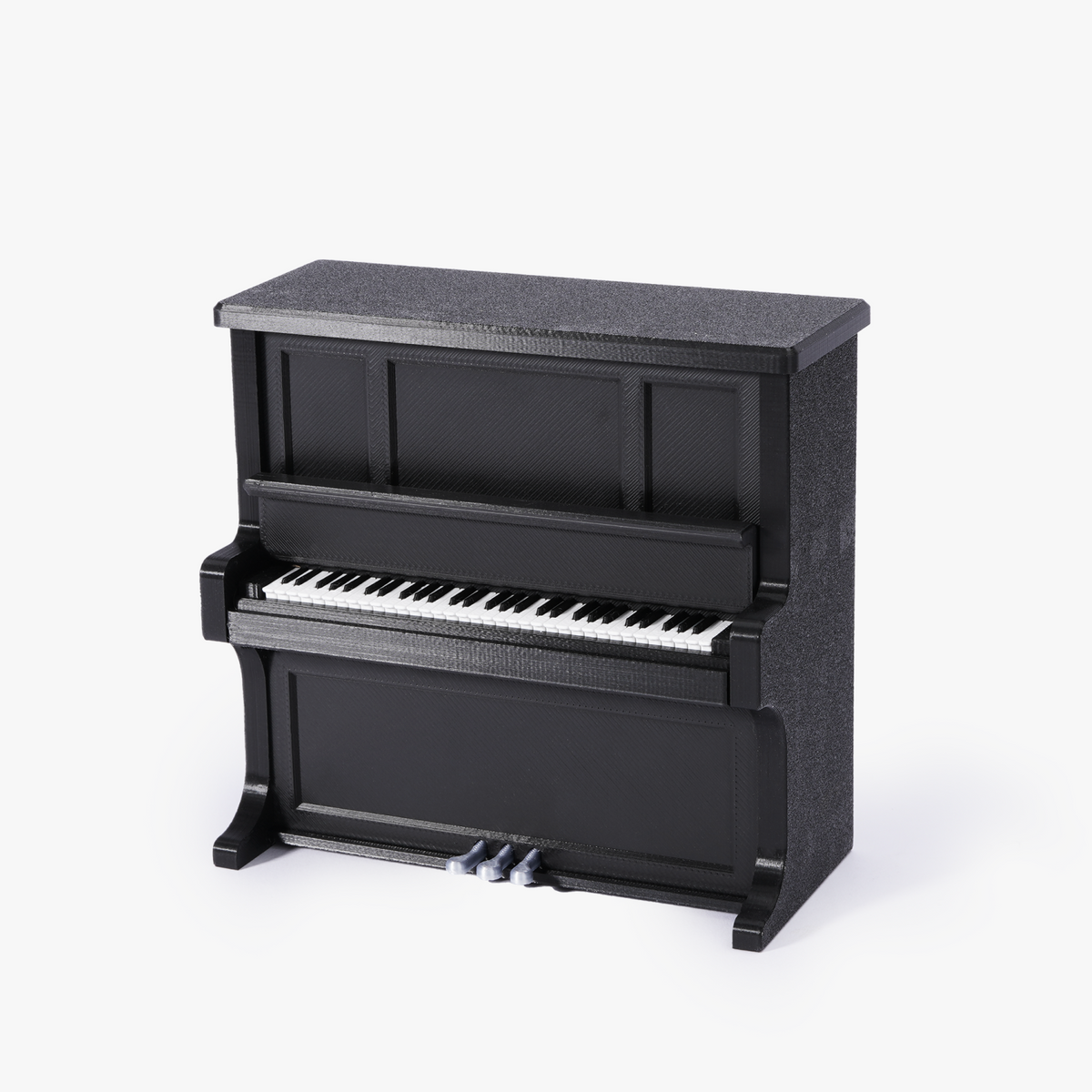 ピアノ音楽ボックス K014 完成例（ピアノ本体は3Dプリント部品・別途造形）