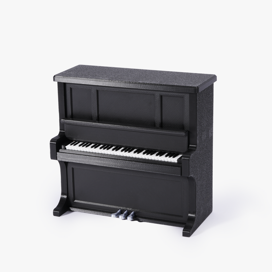 ピアノ音楽ボックス K014 完成例（ピアノ本体は3Dプリント部品・別途造形）