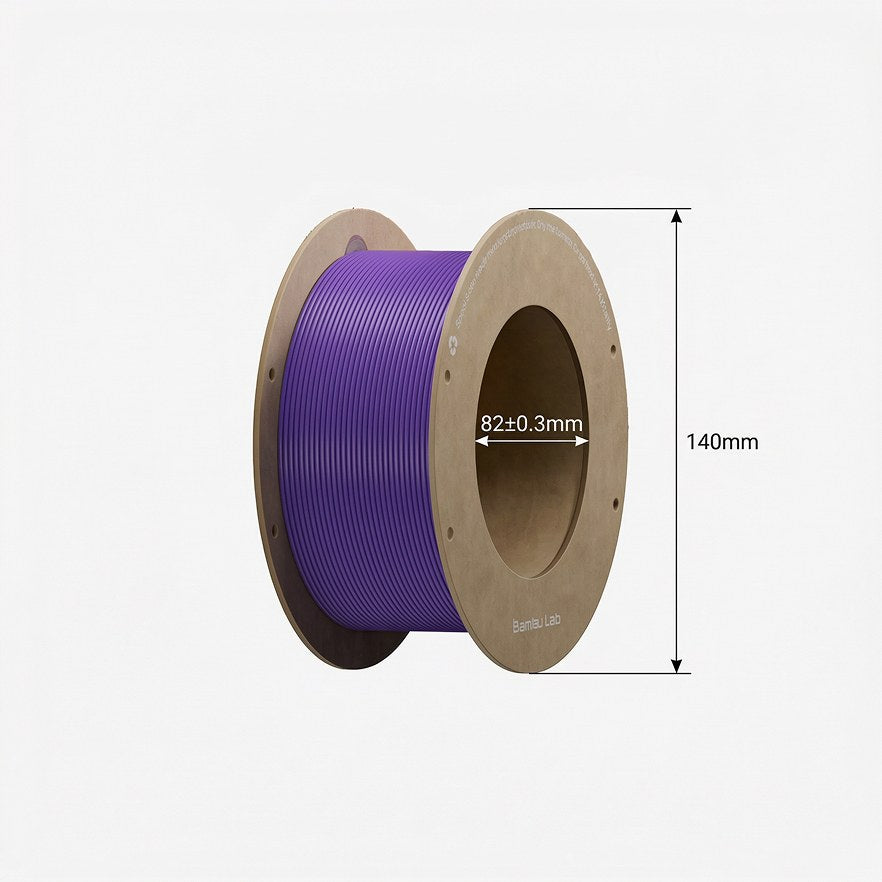 ミニペーパースプールの寸法 外径140mm・内径82±0.3mm