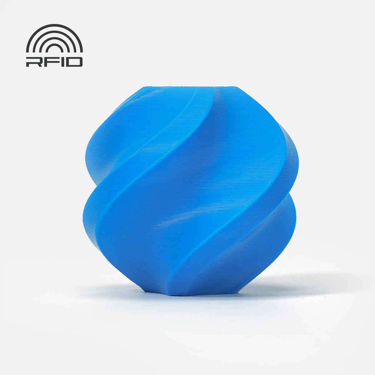 Bambu Lab PLA ベーシック 詰め替え用 シアン（1kg スプールなし）