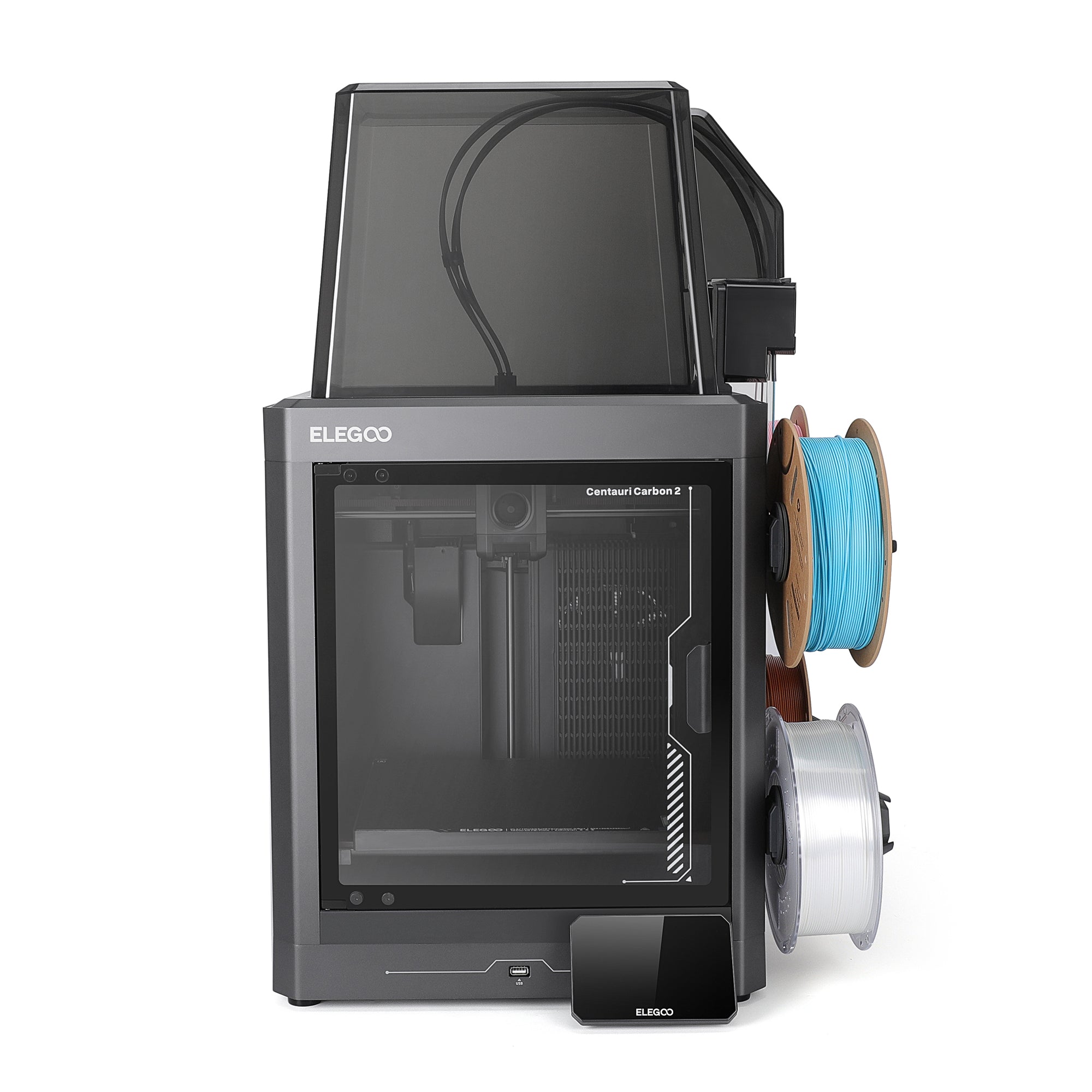 【美品】Centauri Carbon 2 Combo 3Dプリンター ELEGOO Centauri Carbon 2 Combo 実機レビュー：同社初のマルチカラー