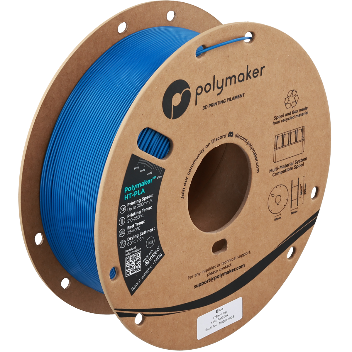 Polymaker HT-PLA Blue