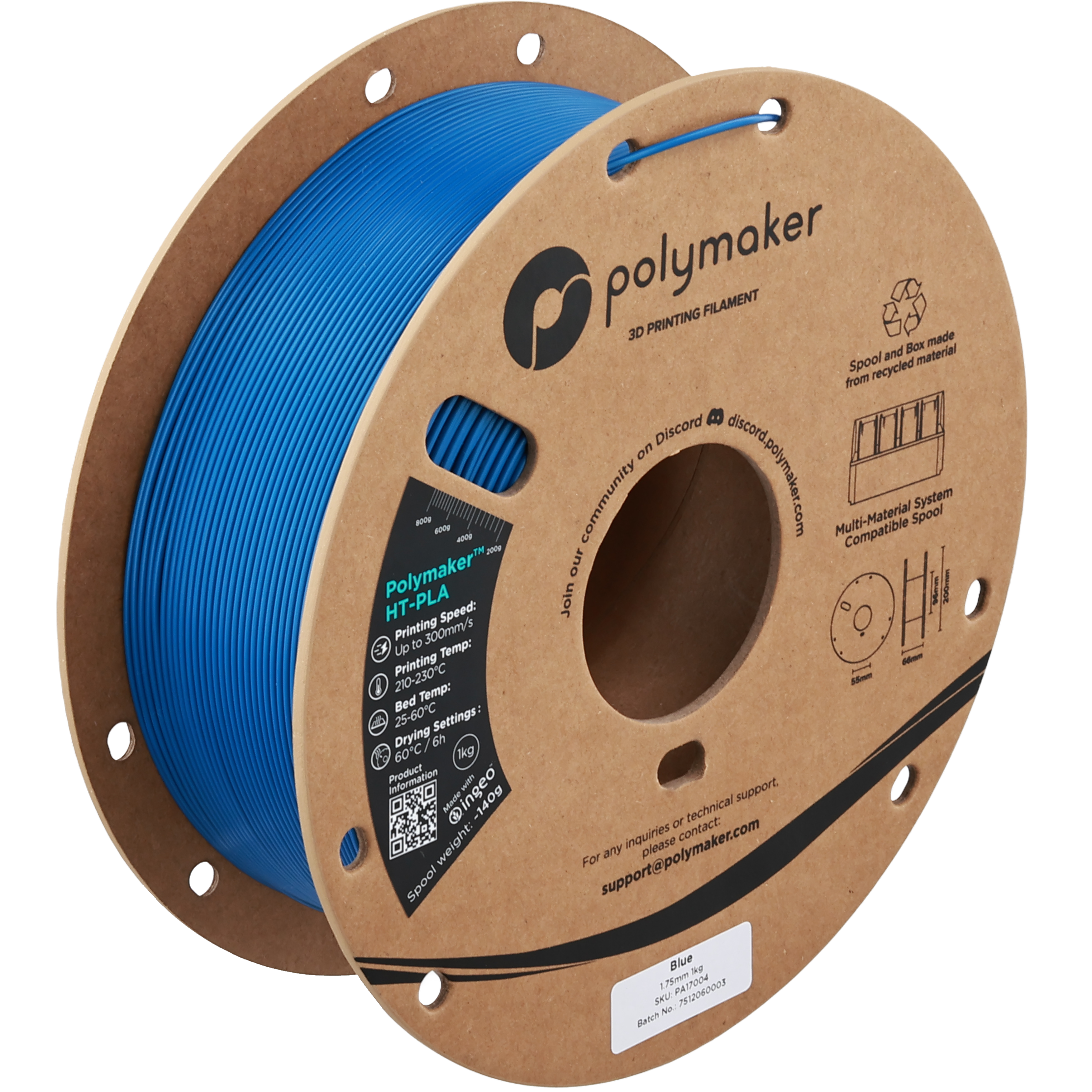 Polymaker HT-PLA Blue