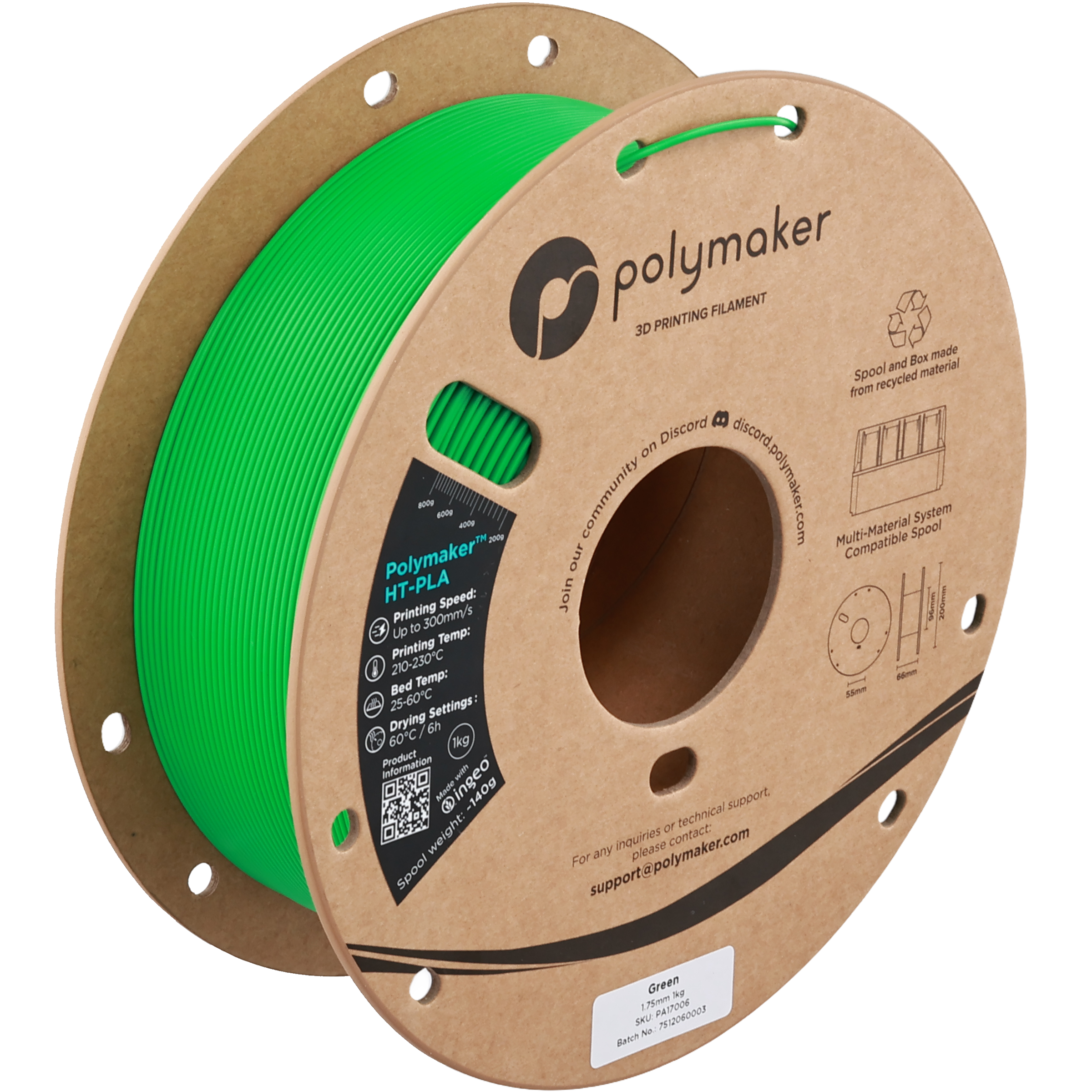 Polymaker HT-PLA Green
