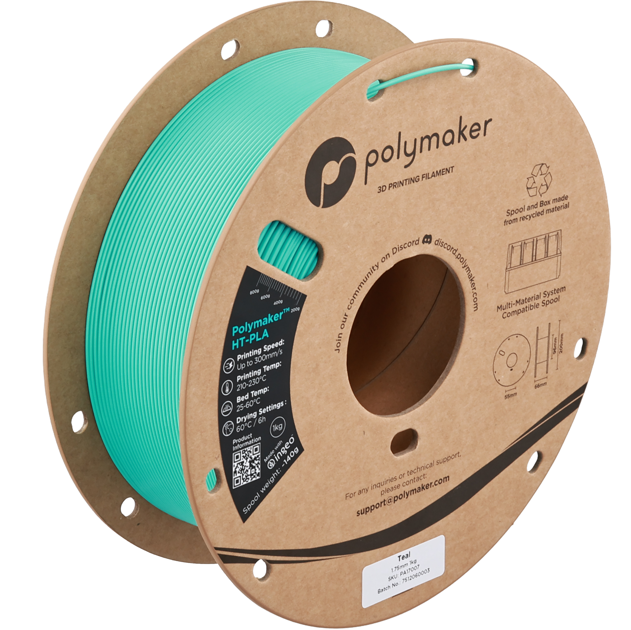 Polymaker HT-PLA Teal