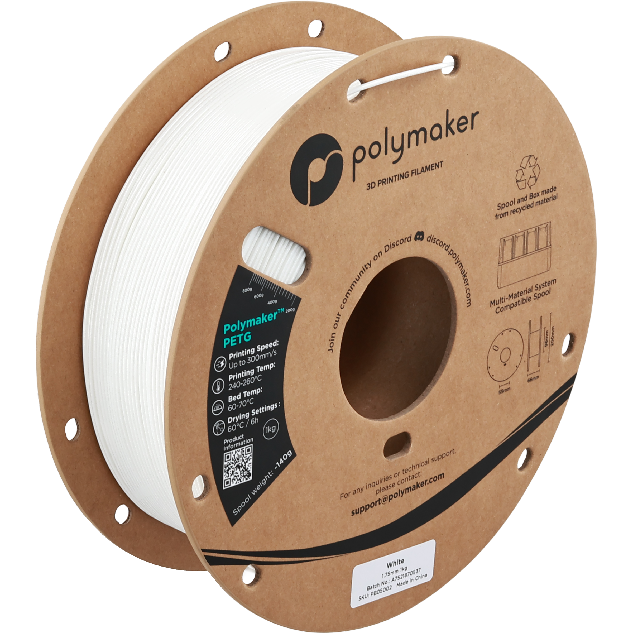 Polymaker PETG White