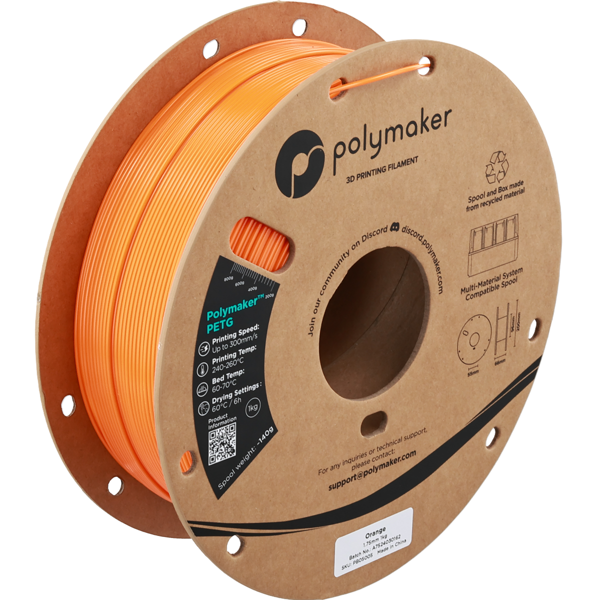 Polymaker PETG Orange
