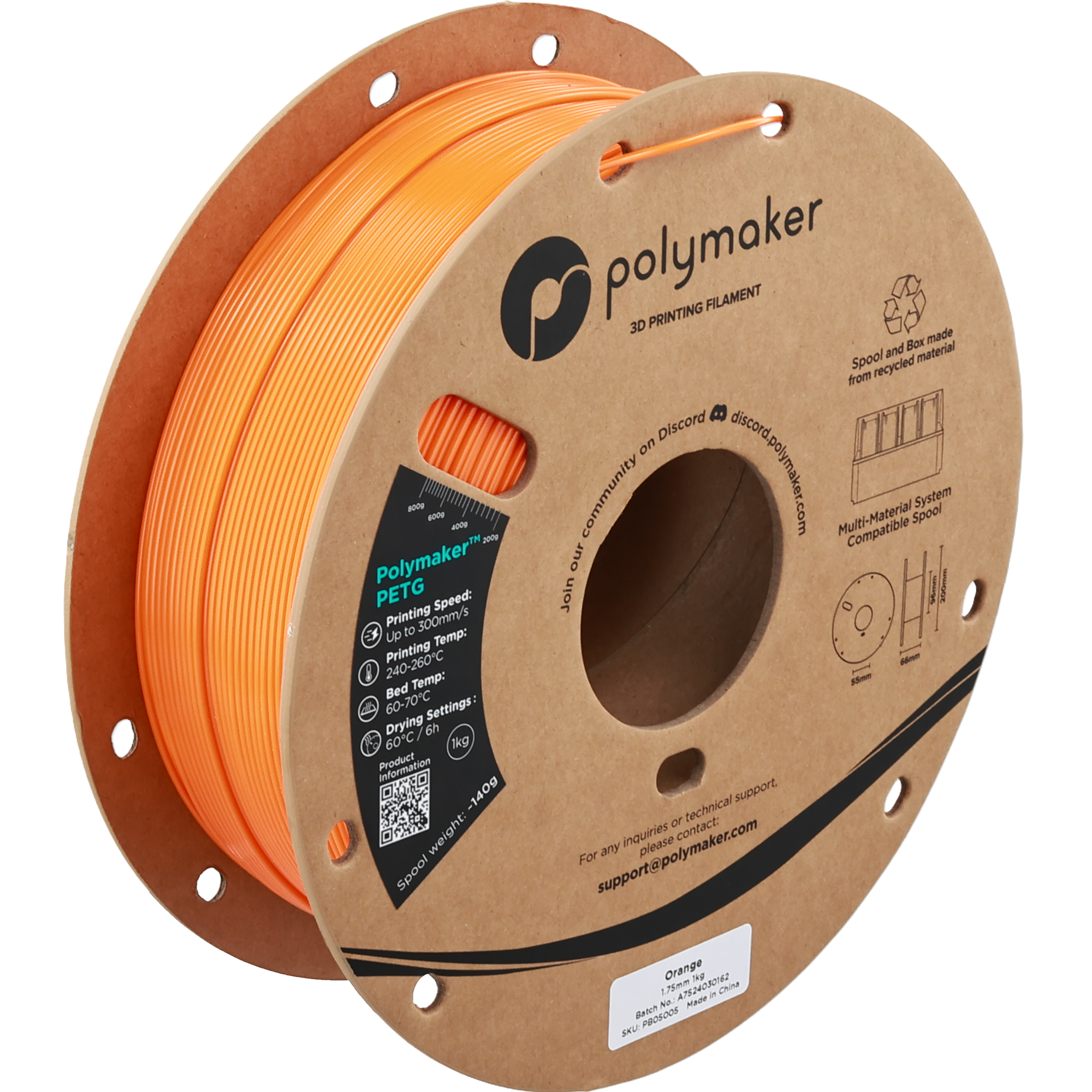 Polymaker PETG Orange