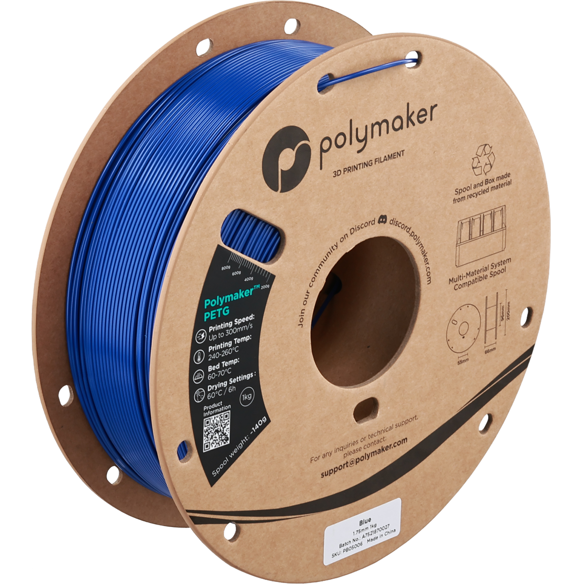 Polymaker PETG Blue