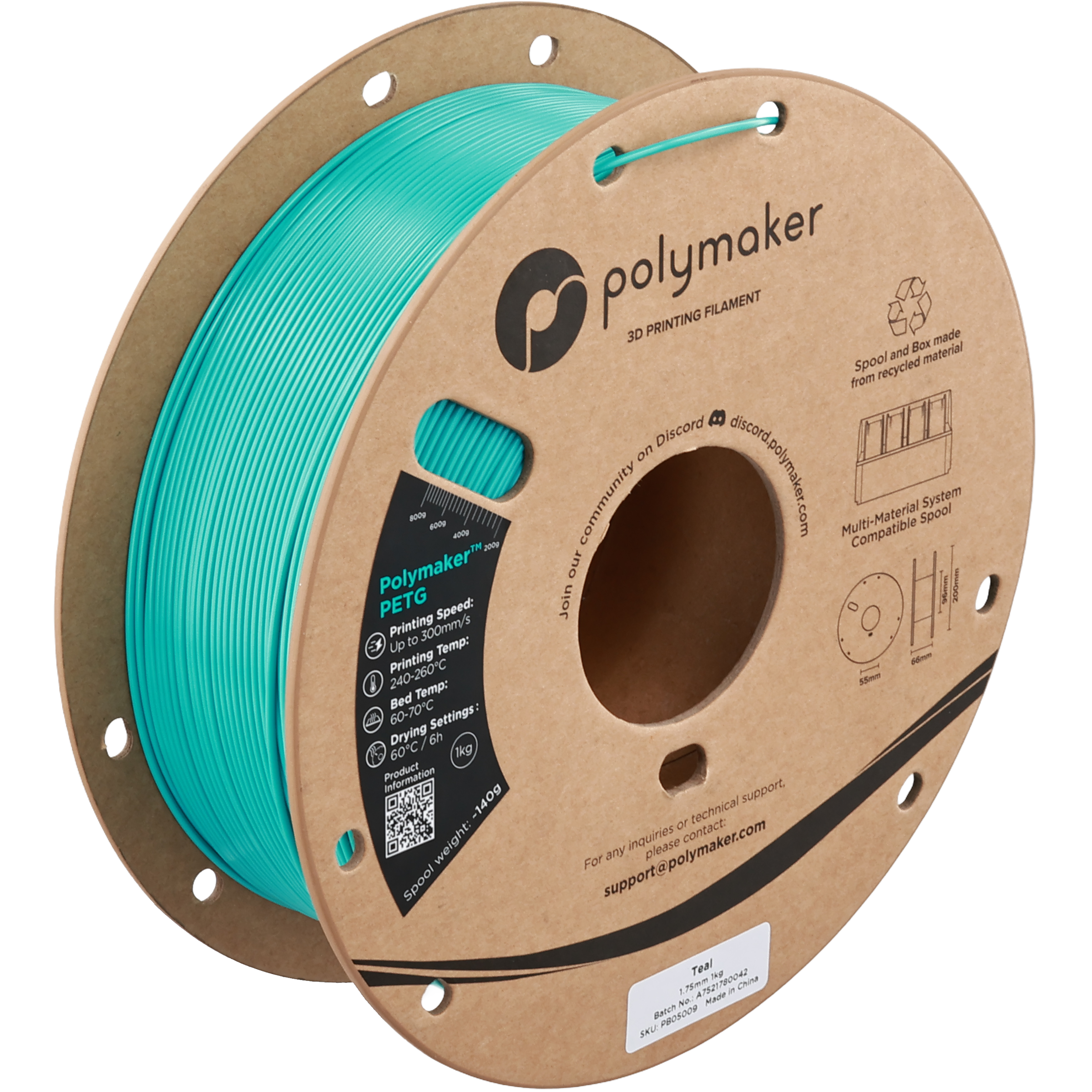 Polymaker PETG Teal