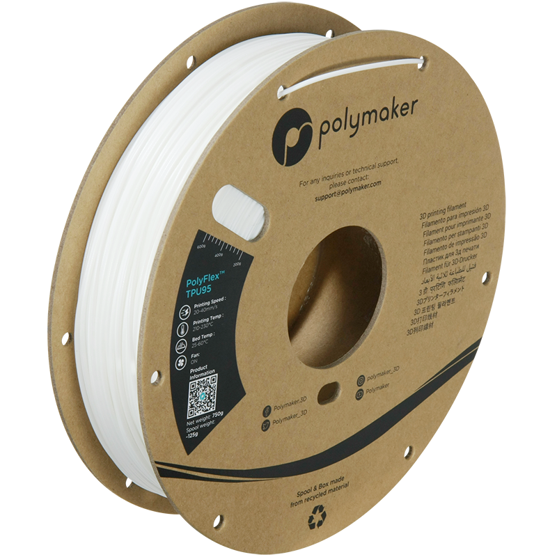 Polymaker PolyFlex TPU95 White