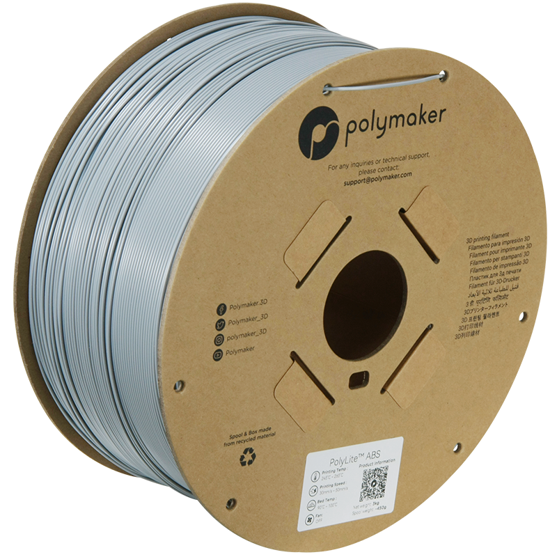 Polymaker PolyLite ABS Grey