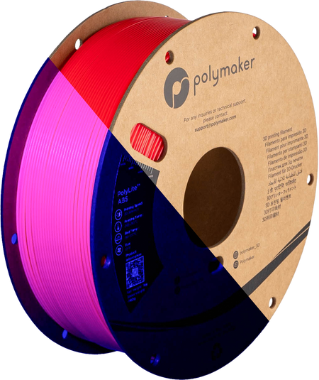 Polymaker PolyLite Neon ABS Neon Magenta