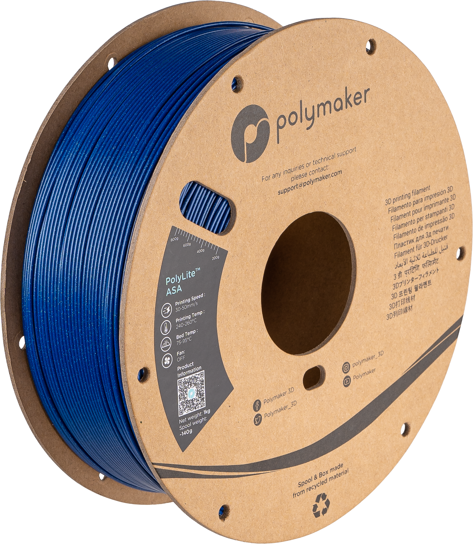 Polymaker Galaxy ASA Galaxy Blue