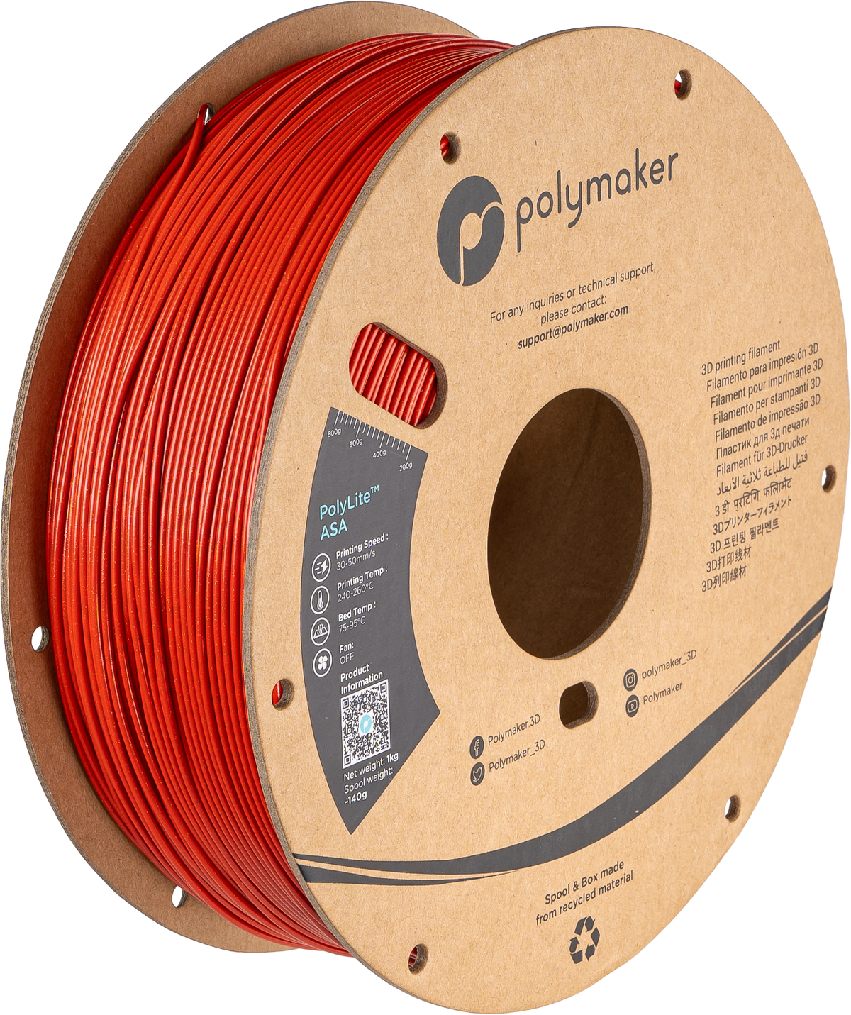 Polymaker Galaxy ASA Galaxy Red